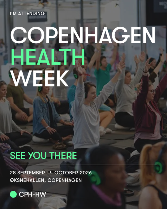 In the room — Copenhagen Health Week attendee card